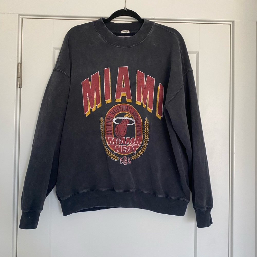 Abercrombie & Fitch Miami Heat Oversized Sweatshirt
